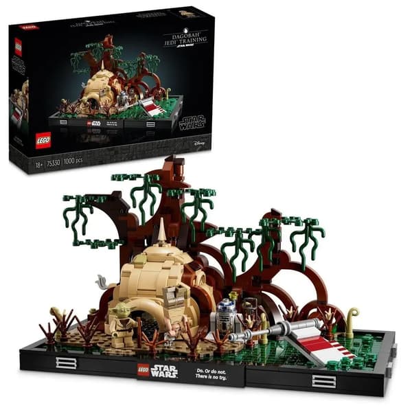 LEGO 75330 Star Wars – Diorama: Jedi Training on Dagobah – New set