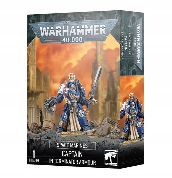 Space Marines: Kapten i Terminator-rustning