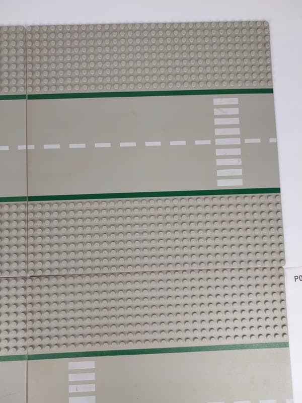 Lego building plates – streets, 32x32, model set, 4 pieces, P045