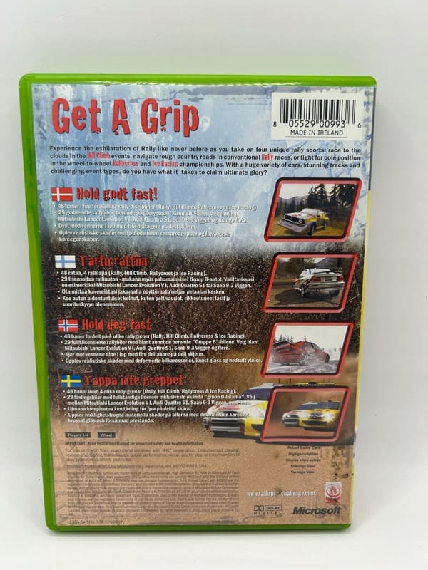 RALLI SPORT CHALLENGE Microsoft Xbox