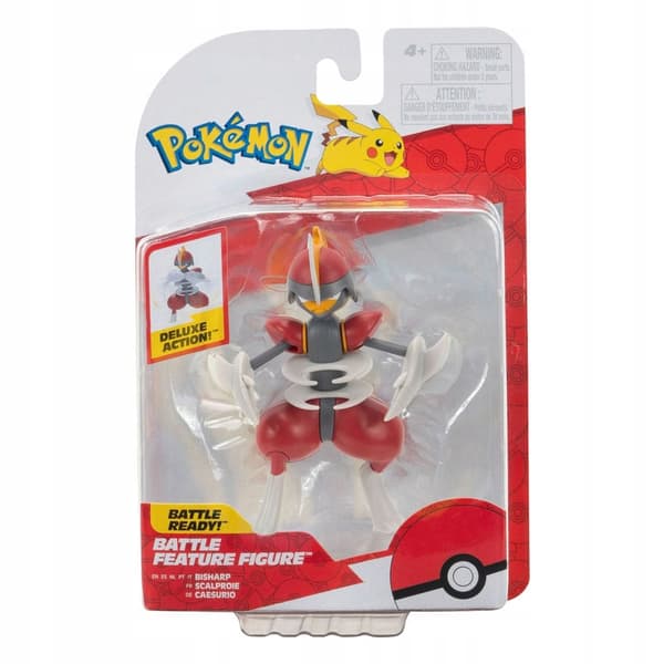 POKÉMON ORIGINAL ACTION FIGURE WITH BISHARP ATTACK FUNCTION