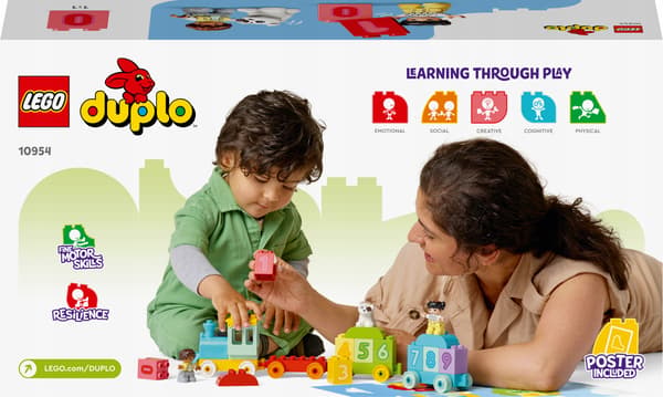 LEGO DUPLO 10954 Number Train – learning to count