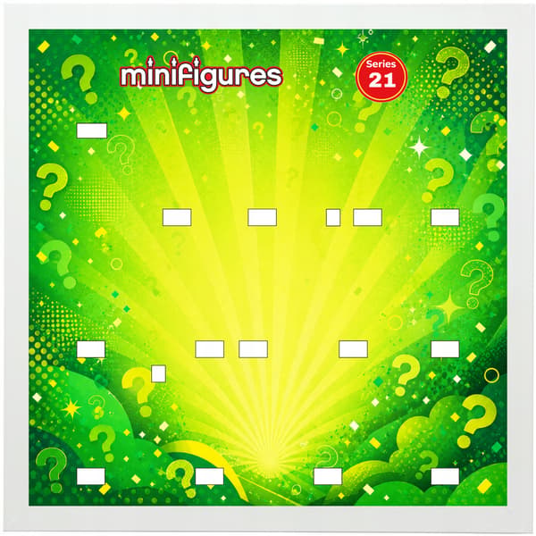 LEGO MINIFIGURES FRAME 71029 SERIES 21 27CM