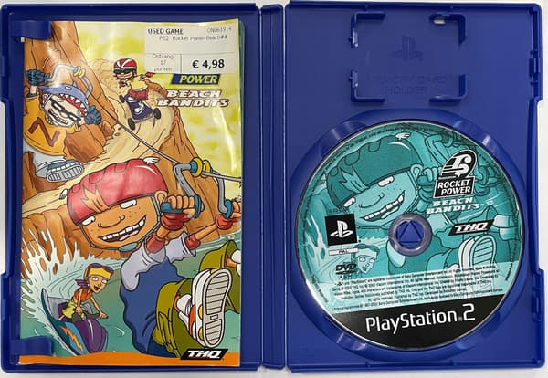 The ROCKET POWER BEACH BANDITS game on PS2!