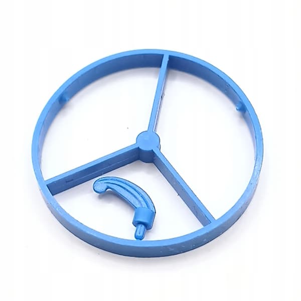 LEGO Castle 4502 Wheel with a Blue Feather