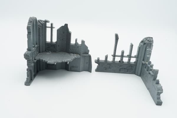 Warhammer 40k Gothic Ruins plastic terrain set