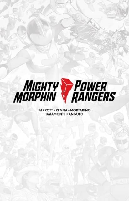 Mighty Morphin Power Rangers #1 Limited Edition by RYAN PARROTT