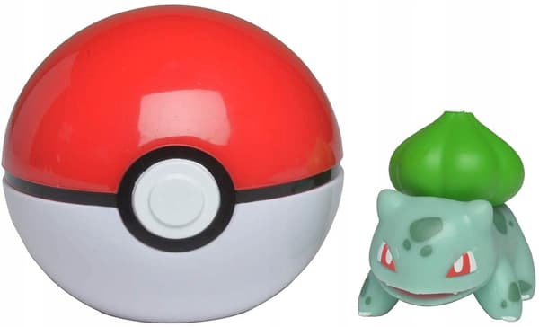 ORIGINAL BULBASAUR POKÉMON CLIP N GO POKÉBALL
