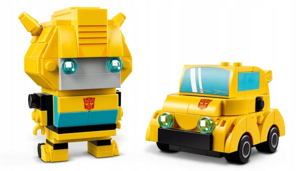 LEGO BrickHeadz 40804 Transformers: Bumblebee Robot and Vehicle