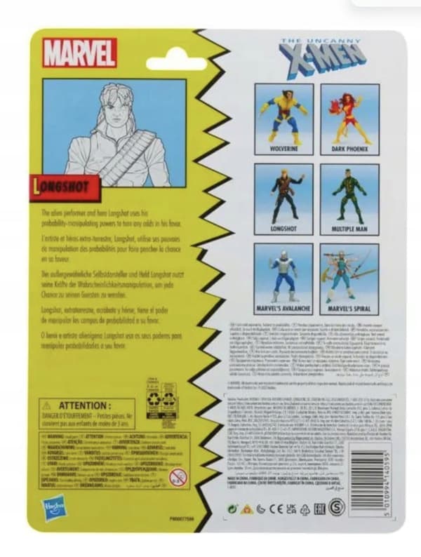 X-Men Longshot Marvel Legends: The Uncanny