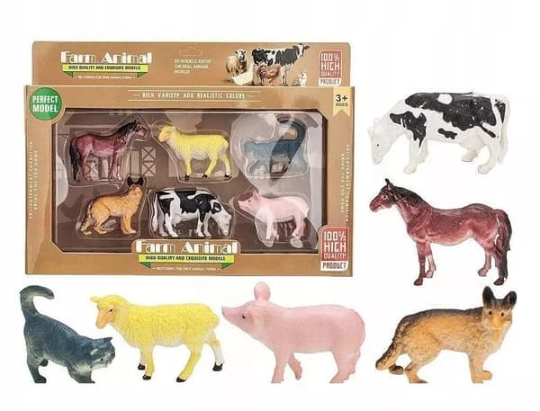 Farm animals (6 in total)
