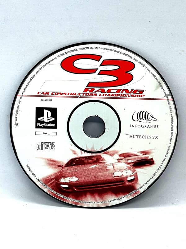 C3 Racing PS1 PSX (the game itself)