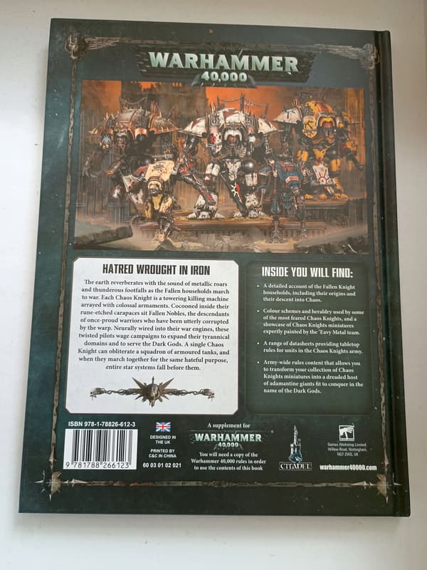 Codex Chaos Knights No. 8 – 8th Edition