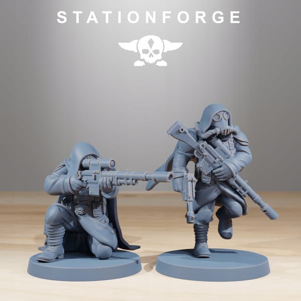 GrimGuard Marksmen x10 – Station Forge – 3D printing