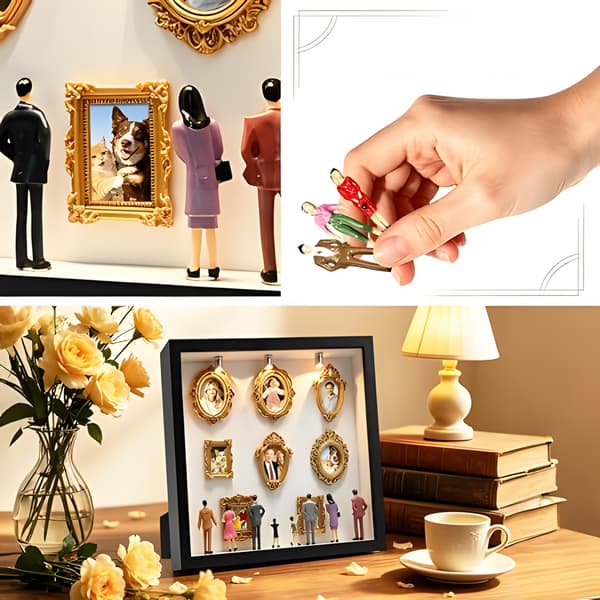 1/32-SCALE MINI FIGURES FOR DIY DECORATIONS AND SANDPITS – 42 PIECES