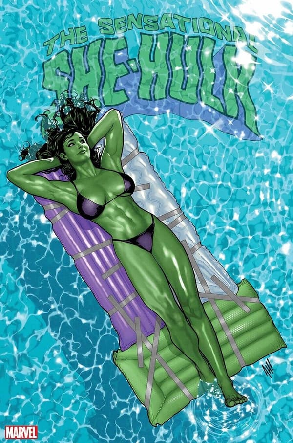 Marvel Sensational She-Hulk Comic 1/2023 (English) FOIL Adam Hughes Variant!