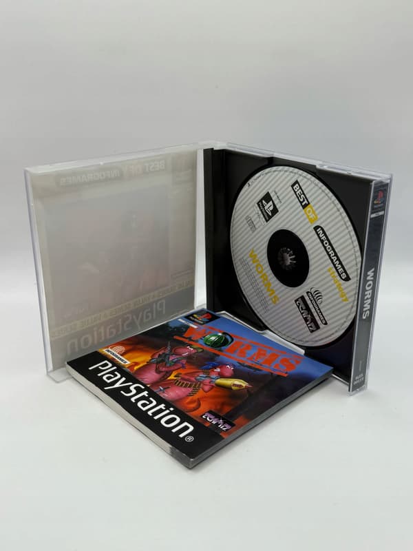 WORMS 3XA PSX PS1 Sony PlayStation (PSX)
