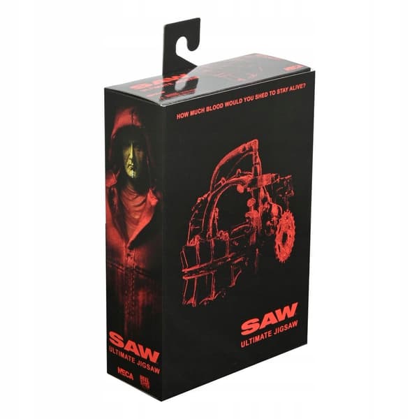 NECA Jigsaw Action Figure – Ultimate Jigsaw Killer, 18 cm, original