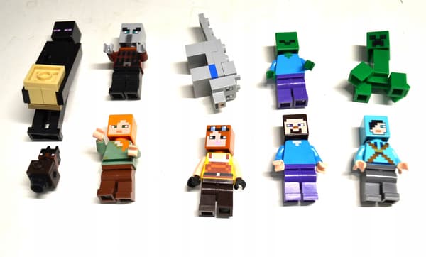 Lego Minecraft Minifigure Set (10 pieces)