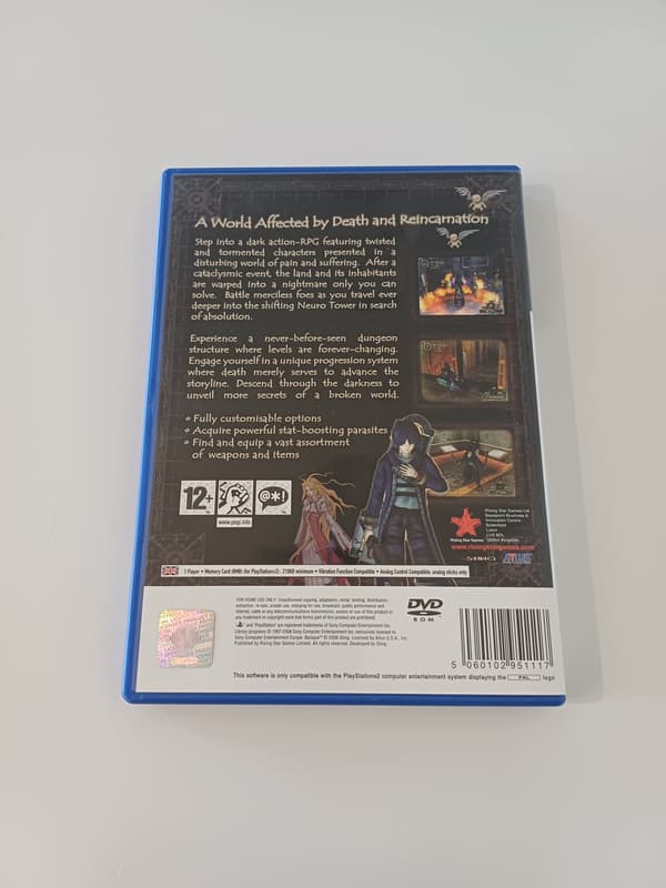 Baroque Sony PlayStation 2 (PS2) – English version, boxed