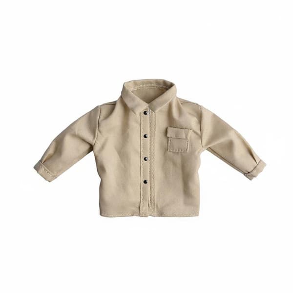 Lalka Long-sleeved shirt, khaki, sizes 1–12