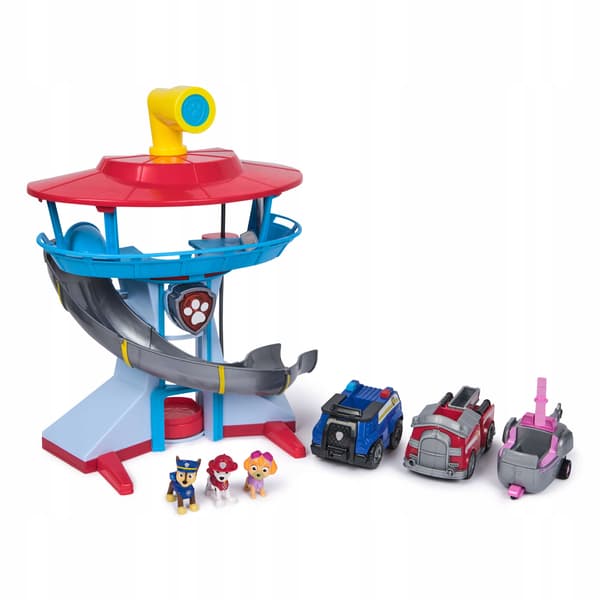 Paw Patrol toy set with observation post and figures, Spin Master
