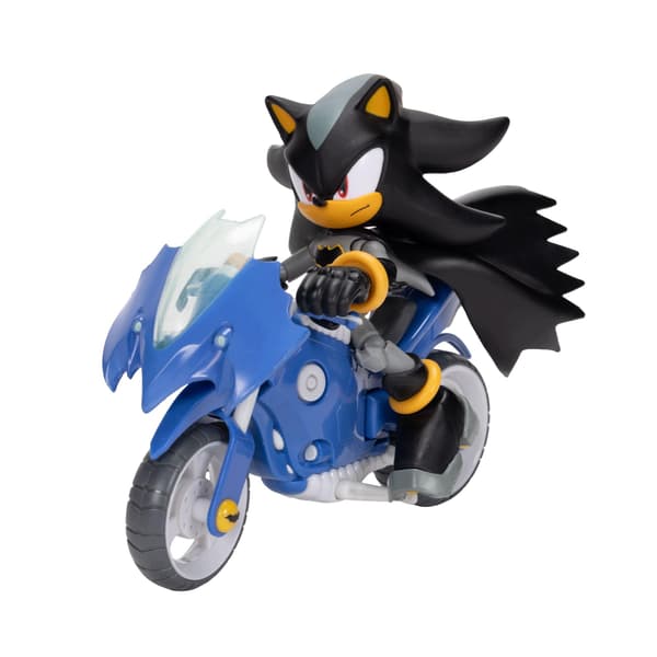 Batman and Batcycle Sonic Shadow 13 cm Interactive Toy Set
