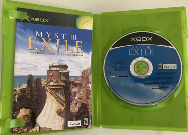 Myst III: Exile – PC and Xbox boxed edition