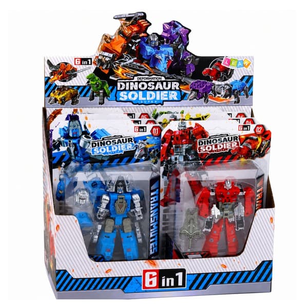 2-IN-1 DINOSAUR WITH MOVING PARTS THAT CHANGE SHAPE