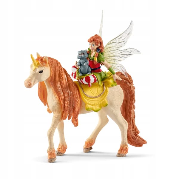 Marween with a glittering unicorn