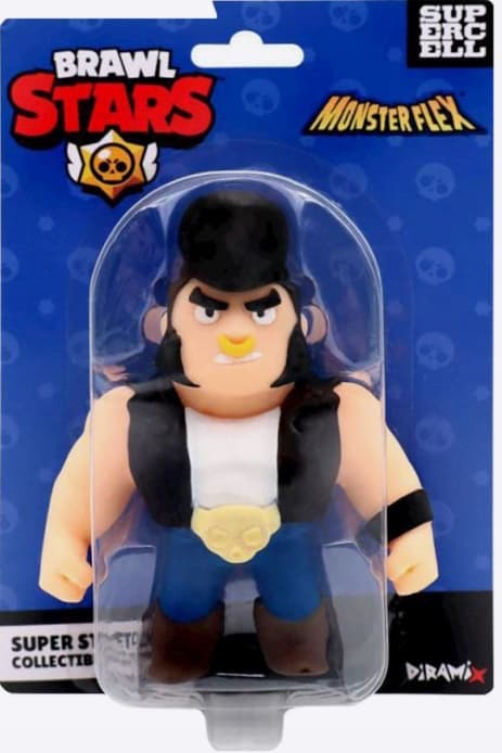 Brawl Stars Monster Flex Stretchable Bull Figure BS2025