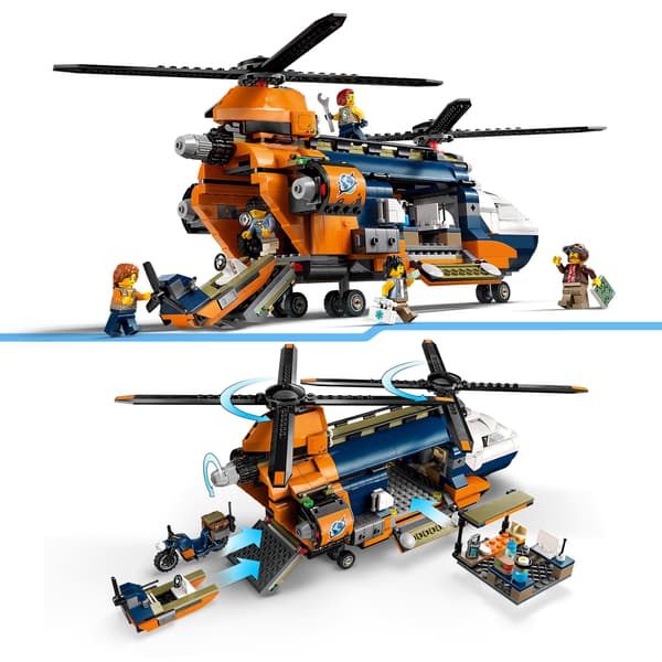 LEGO City 60437 Jungle Explorers’ Helicopter at Base