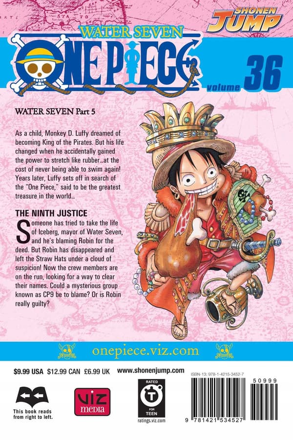 ONE PIECE VOL 36 – Eiichiro Oda (BOOK)