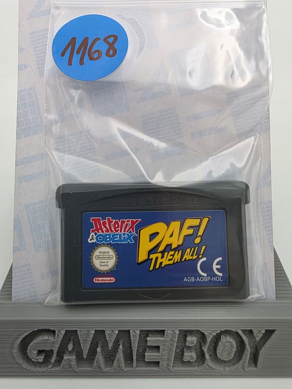 GAME BOY ADVANCE ASTERIX & OBELIX PAF THEM ALL ORIGINAL