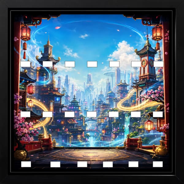 Personalised LEGO 71019 Ninjago Movie Minifigure Display Frame