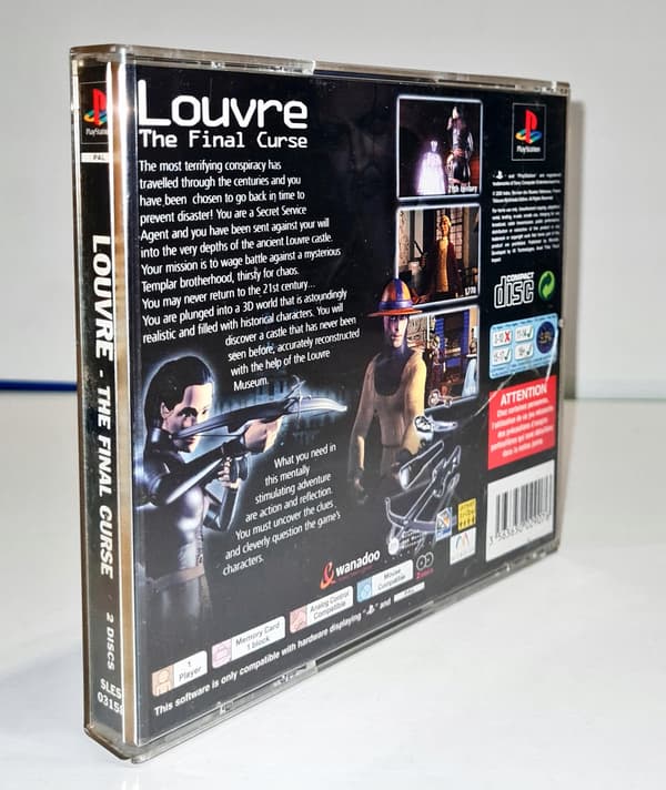 The game LOUVRE - THE FINAL CURSE for PSX