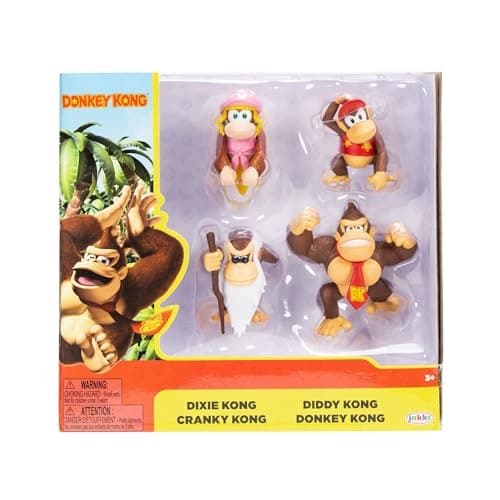 SUPER MARIO – DONKEY KONG 2.5, 4-PACK (431174) (FIGURINE)