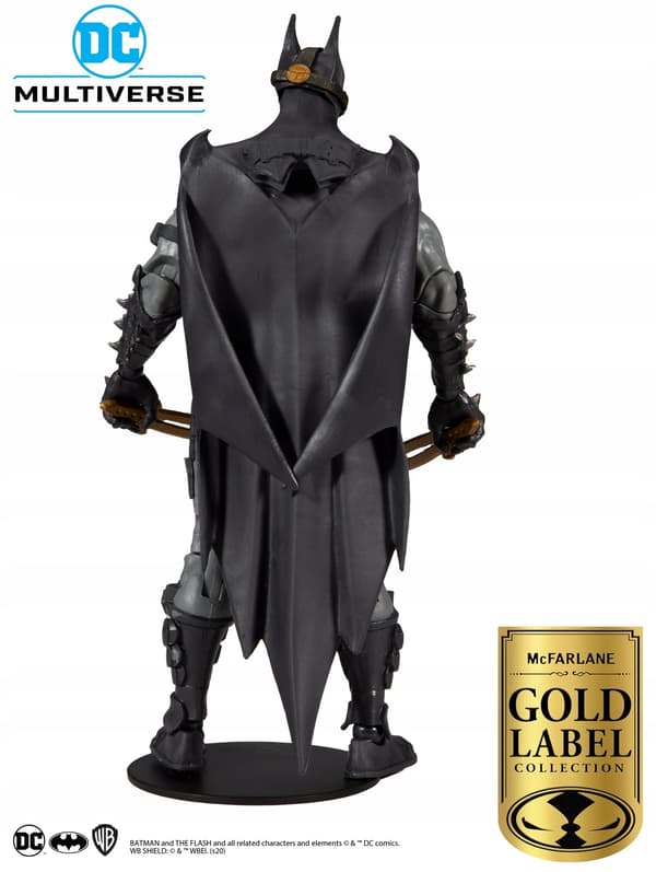 Large Batman Todd DC Multiverse Figurine, 20 cm. Gold