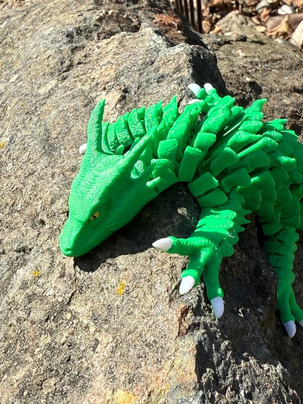 3D Moving Land Dragon | Toy | High Quality | Realistic | Stress-relieving | Gift