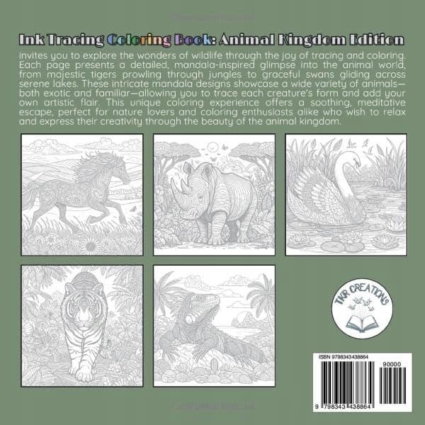 Animal Kingdom: Colouring Fun