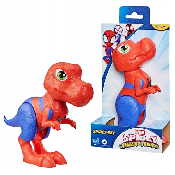 Marvel Spidey and Friends Spidey-Rex figure, 23 cm. Dinosaur, Hasbro G2674