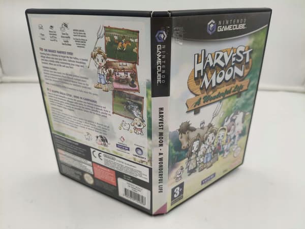 GAMECUBE HARVEST MOON: A WONDERFUL LIFE / SIMULATION GAMES