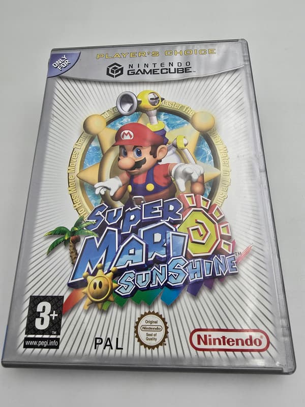 NINTENDO GAMECUBE SUPER MARIO SUNSHINE