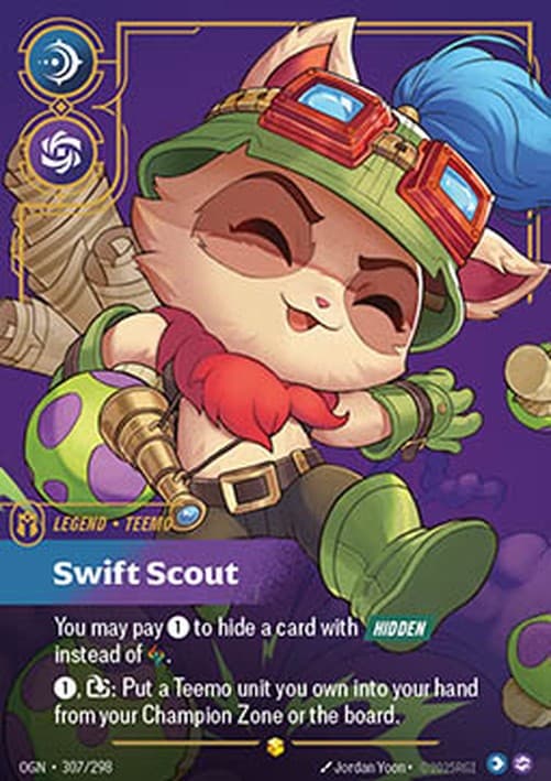 Riftbound OGN Teemo, Swift Scout