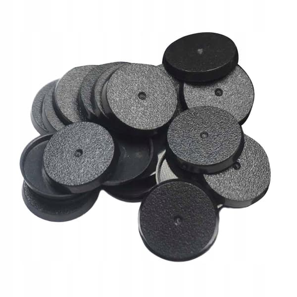 Miniatures: Model Bases – 1.10-inch Mini Table Games Storage Set for Wargames – 20 pieces