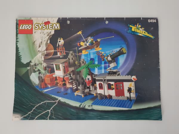 Lego System 6494 Mystic Mountain Time Laboratory Instructions