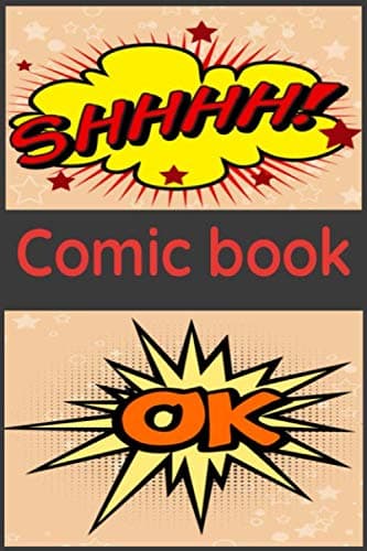 Comic book: Draw your own comics with this blank comic book. Size 6×9, 100 pages