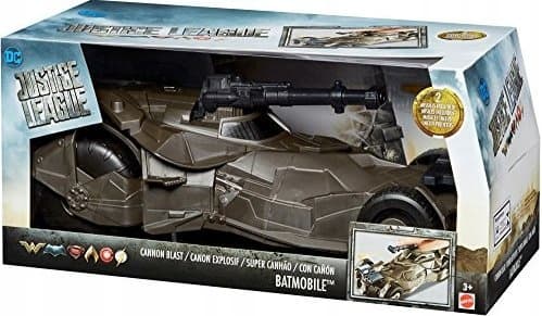 MATTEL BATMOBILE DC JUSTICE LEAGUE FGH57 BATMAN