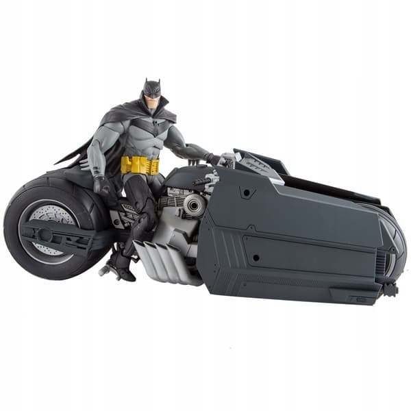 Batcycle (White Knight) set from the DC Multiverse range