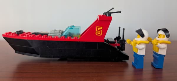 Lego 6679 Black Thunder Boat